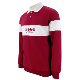 Customized Long Sleeve Patchwork Polo Shirt Design Contrast Collar Contrast Flat Machine Embroidered English Logo Threaded Cuffs Spain Retail  P1352 Customized Long Sleeve Patchwork Polo Shirt Design Contrast Collar Contrast Flat Machine Embroidered English Logo Threaded Cuffs Spain Retail  P1352